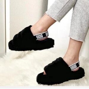 Ugg fluff yeah slide size 7 WORN ONCE
